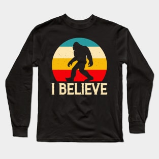 Bigfoot I Believe Long Sleeve T-Shirt